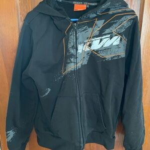 KTM Black Hoodie for Men